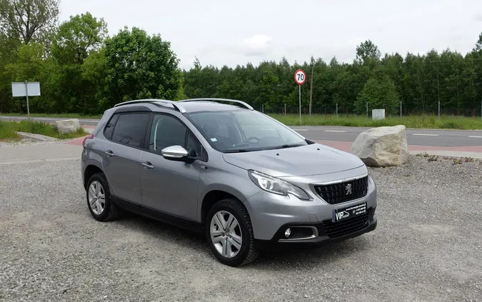 śląskie Peugeot 2008 cena 33800 przebieg: 113000, rok produkcji 2017 z Olsztyn